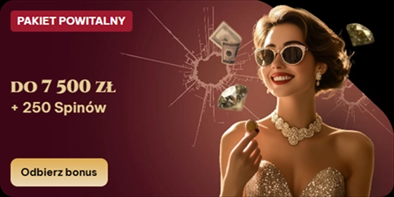 Spinogambino Casino welcome bonus: up to 7500 zł + 250 spins